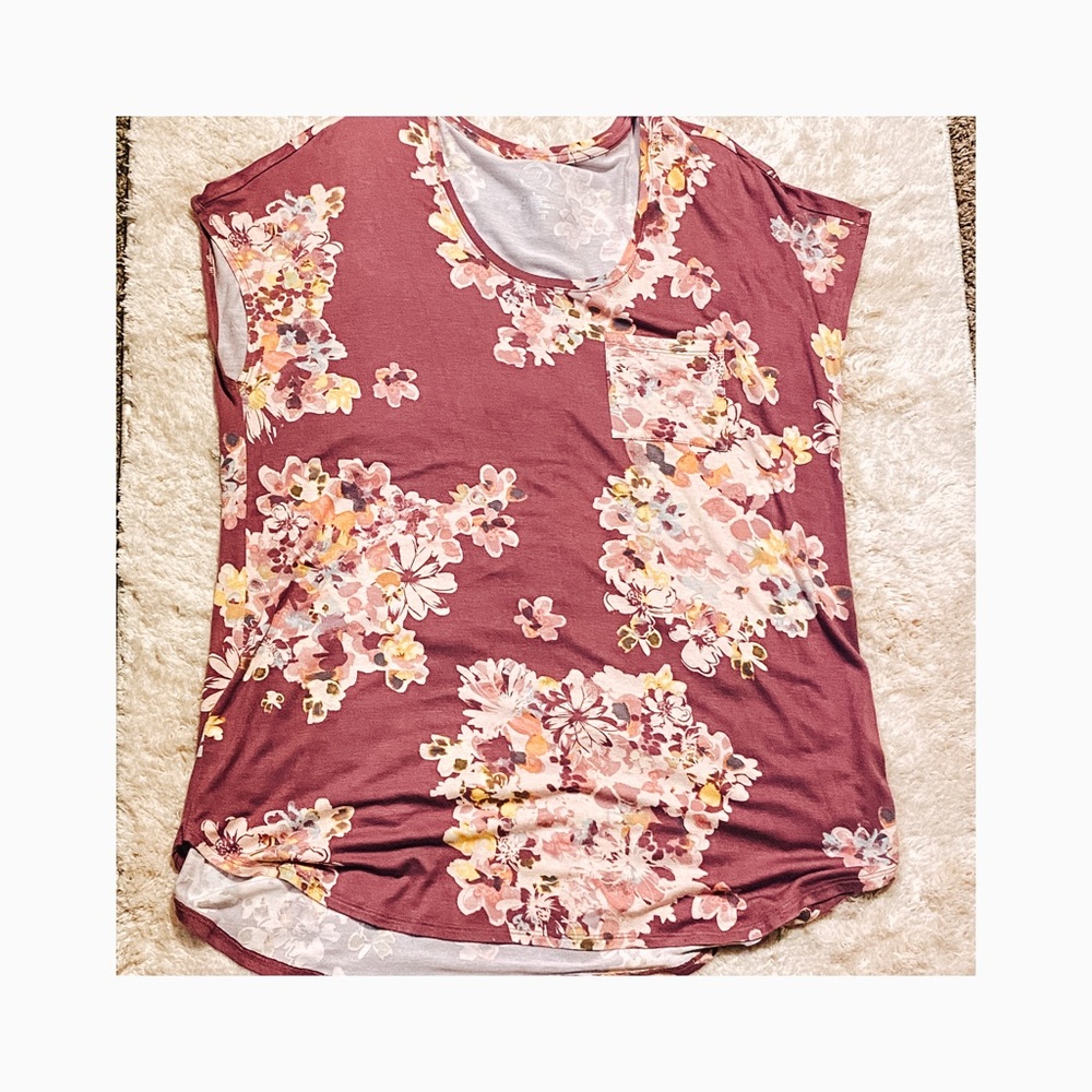 Floral tunic